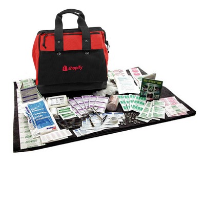 Doctor's Bag Deluxe First Aid Kit (180 Pieces)