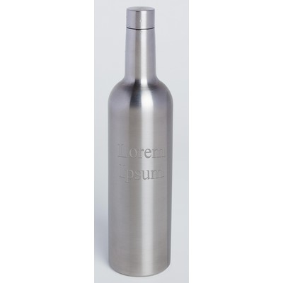 26 Oz. Apollo™ Stainless Steel Triple-Wall Wine Bottle Flask