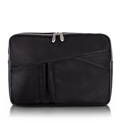 CRESCENT | 14" Black Nylon Laptop Sleeve | McKleinUSA