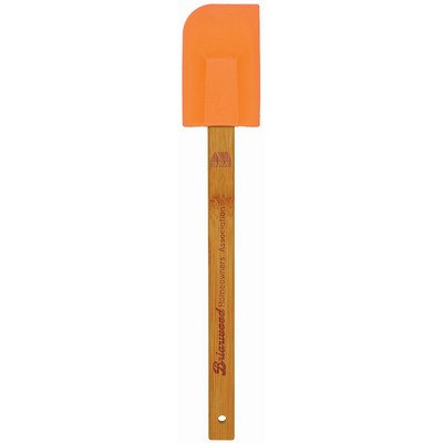 11.75 "Orange Silicone Spatula