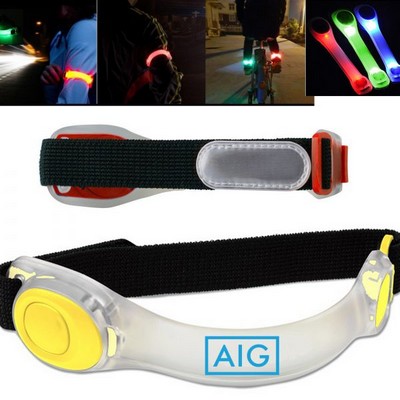 LED Flashing Armband with Custom Logo