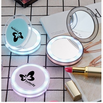 Luxurious Mini LED Makeup Mirror 3X Magnify