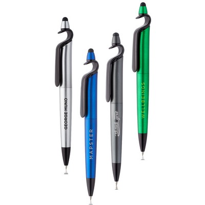 3-in-1 Jetsons Stylus Twist Pens with Cell Stand