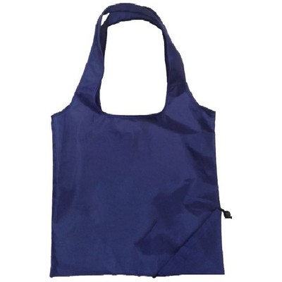 Corner Foldable Cinch Shopping Tote