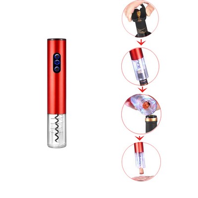 Aluminum Electric Wine Corkscrew