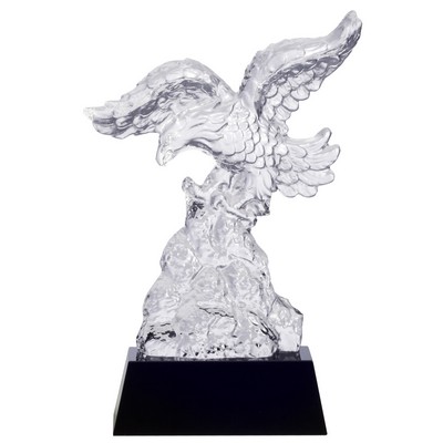 Spirit Crystal Eagle Award, 11 1/4"H