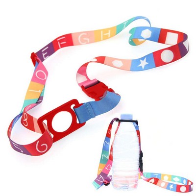 Portable Water Bottle Holder Lanyard