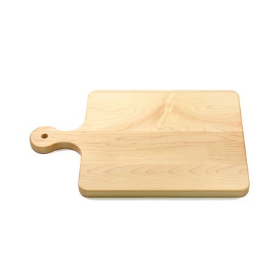 Maple Wood Cutting Board With Rounded Handle