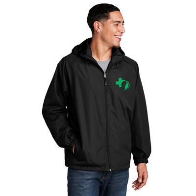 Sport-Tek® Hooded Raglan Jacket