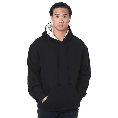 Bayside® Super Heavy 17 Oz. Thermal Lined Pullover Hoodie w/Contrast Lining