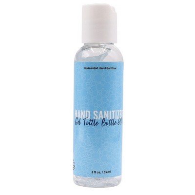 60% 2 Oz. Hand Sanitizer Gel Bottle