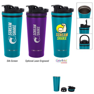 26 Oz. Stainless Steel Shaker Bottle