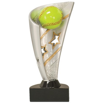 7" Banner Resins Softball Trophy