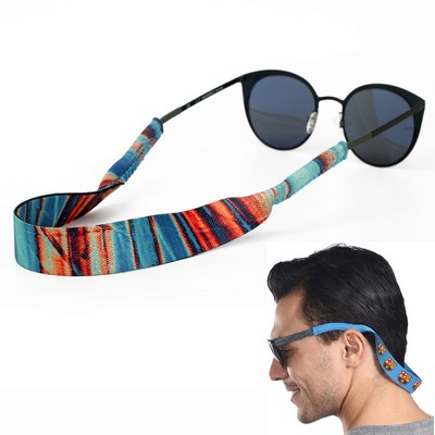 1" Sublimation Eyeglass Retainer Neoprene Sunglass Strap