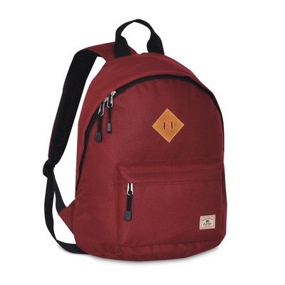 Everest Vintage Backpack, Burgundy Red