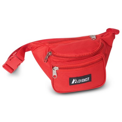 Everest Small Red Signature Waist Pack