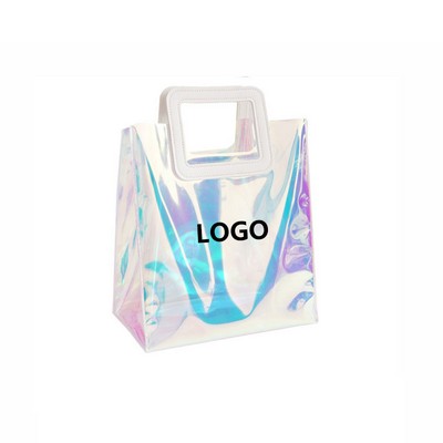 Clear Holographic Tote Bag