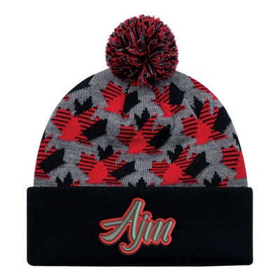 Maple Leaf Cuff Toque