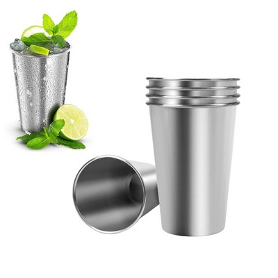 16 Oz. Stainless Steel Pint Cup