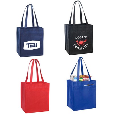 100GSM TUFF Non-Woven Totes with Removable Bottom Board