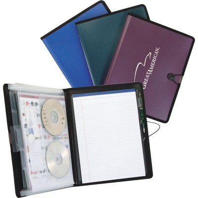 Two-tone Expanding File Portfolio (6 Pocket)