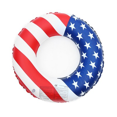 40" Inflatable Swim Ring Pool Float