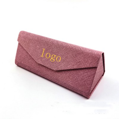 Bright Cross Foldable Eyeglass Case