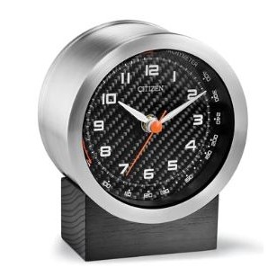 Citizen® Bluetooth® Speaker w/Carbon Fiber Dial Clock