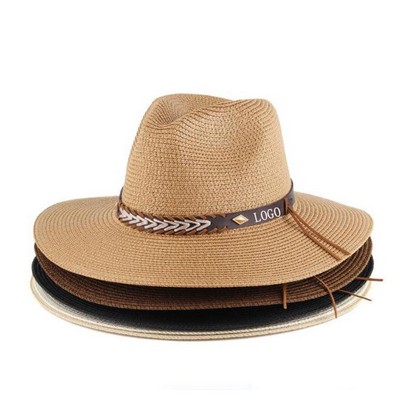 Fashion Outdoor Travel Sunshade Straw Beach Hat