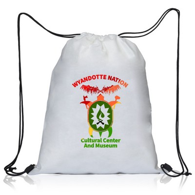 Full Color Bag Non-Woven Drawstring Sublimation Backpacks