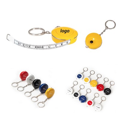 Mini Tape Measure Keychain