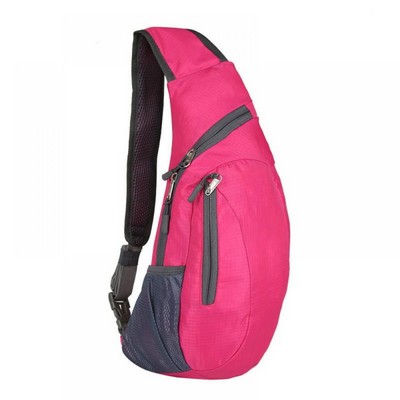 Foldable Chest Shoulder Crossbody Backpack