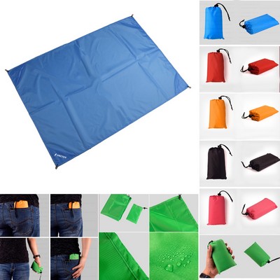 78.8 x 82.74 inch Large Sand Free Beach Mat Pocket Blanket