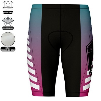 Unisex Full Sublimation Cycling Shorts