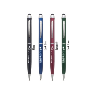 Stylus Collection- Garland® USA Made Hefty | High Gloss Pen | Chrome Accents