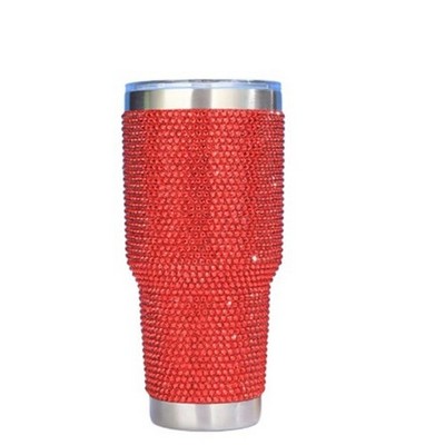 Insulated Rhinestone Tumbler