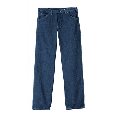 Dickie's® Men's Lightweight Carpenter Jeans - Rinsed Indigo Blue