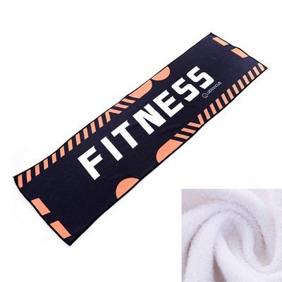 Sublimated Microfiber Gym Towel