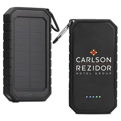 10,000 mAh Wireless Charging Solar Power Bank