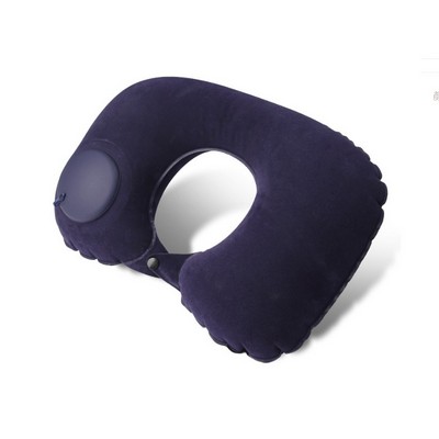 U-Shaped Inflatable Travel Neck Pillow