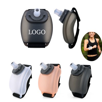 Silicone Running Folded Wrist Water Bottle