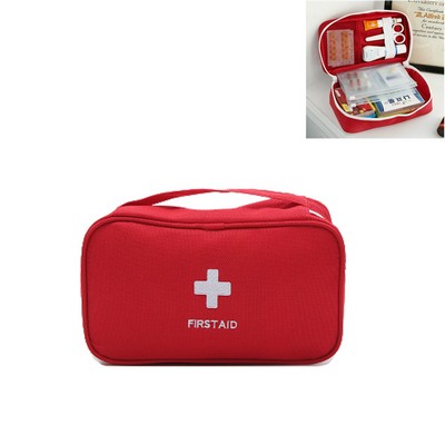 9" First Aid Survival Kit & Travel Pouch