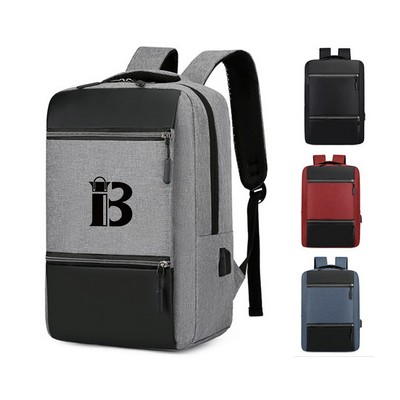 Business Work Bag with USB Charging Port