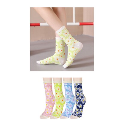 Girls Cute Patterned Dress Socks