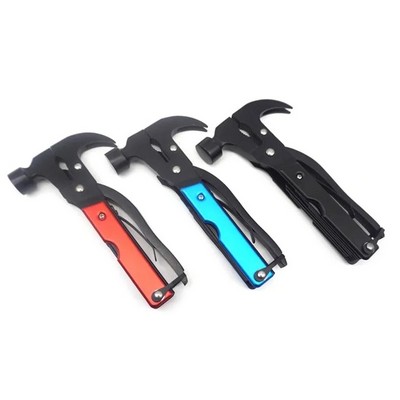 18 in 1 Multi Purpose Claw Hammer Portable Tool