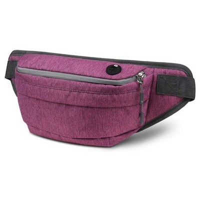 Water Resistant Large Hiking Waist Bag