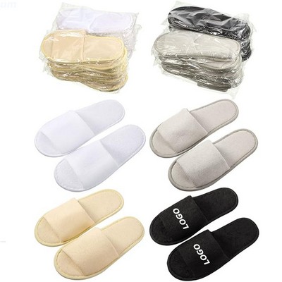 Disposable Open Toe Hotel Slipper