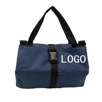 600D Oxford Tool Roll Up Bag with 32 Pockets