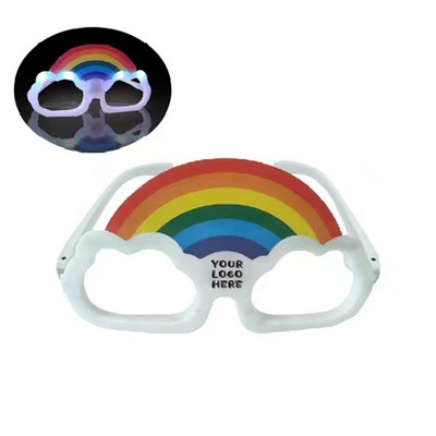 LED Pride Rainbow Glasses