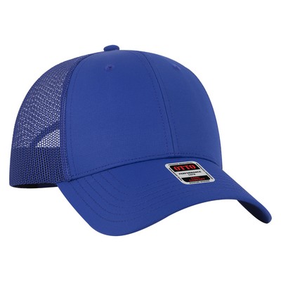 OTTO CAP 6 Panel Low Profile Mesh Back Trucker Hat 83-3